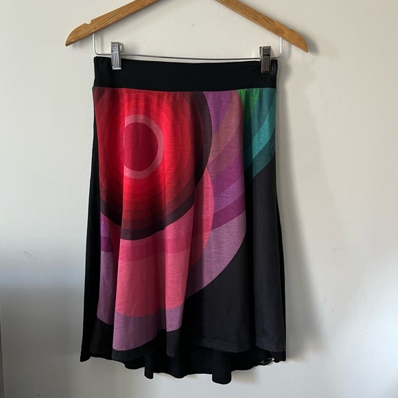 Desigual Multicolor A-Line Skirt - Picture 3 of 11